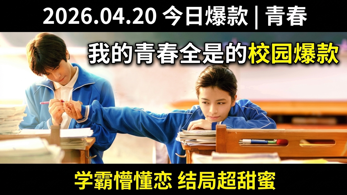 青春校园爱情故事《我的青春都是你》