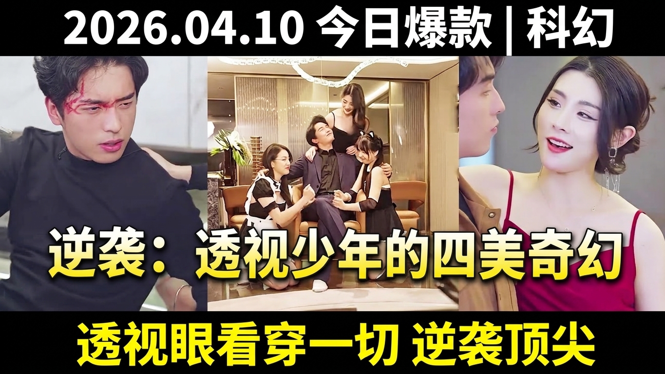 逆襲人生：透視眼少年與四位美女的奇幻旅程