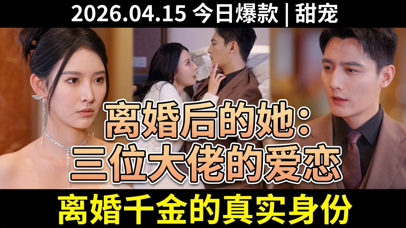 离婚后，她的复仇之旅：三位大佬的爱恋