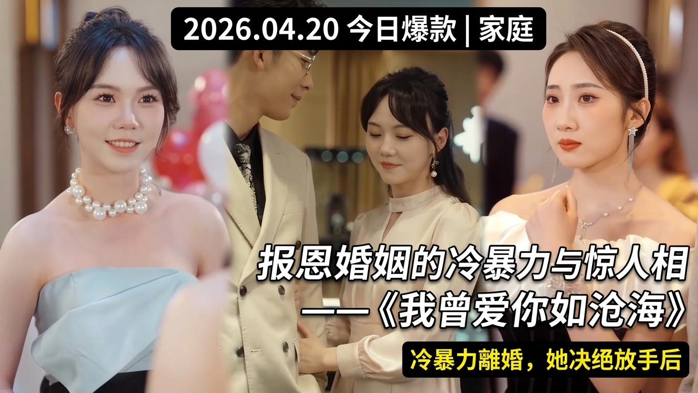 报恩婚姻中的冷暴力与惊人真相——《我曾爱你如滄海》