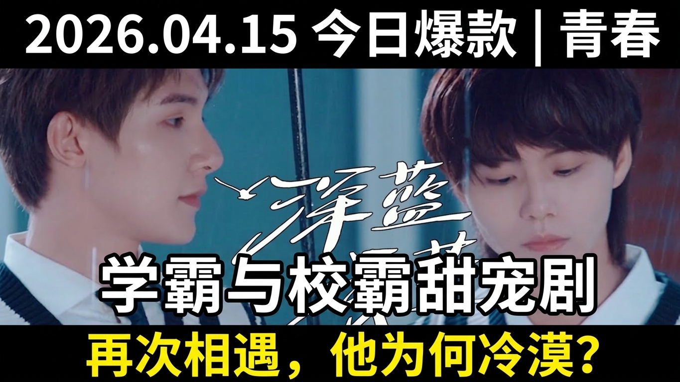 深蓝浅蓝：学霸与校霸的甜宠故事