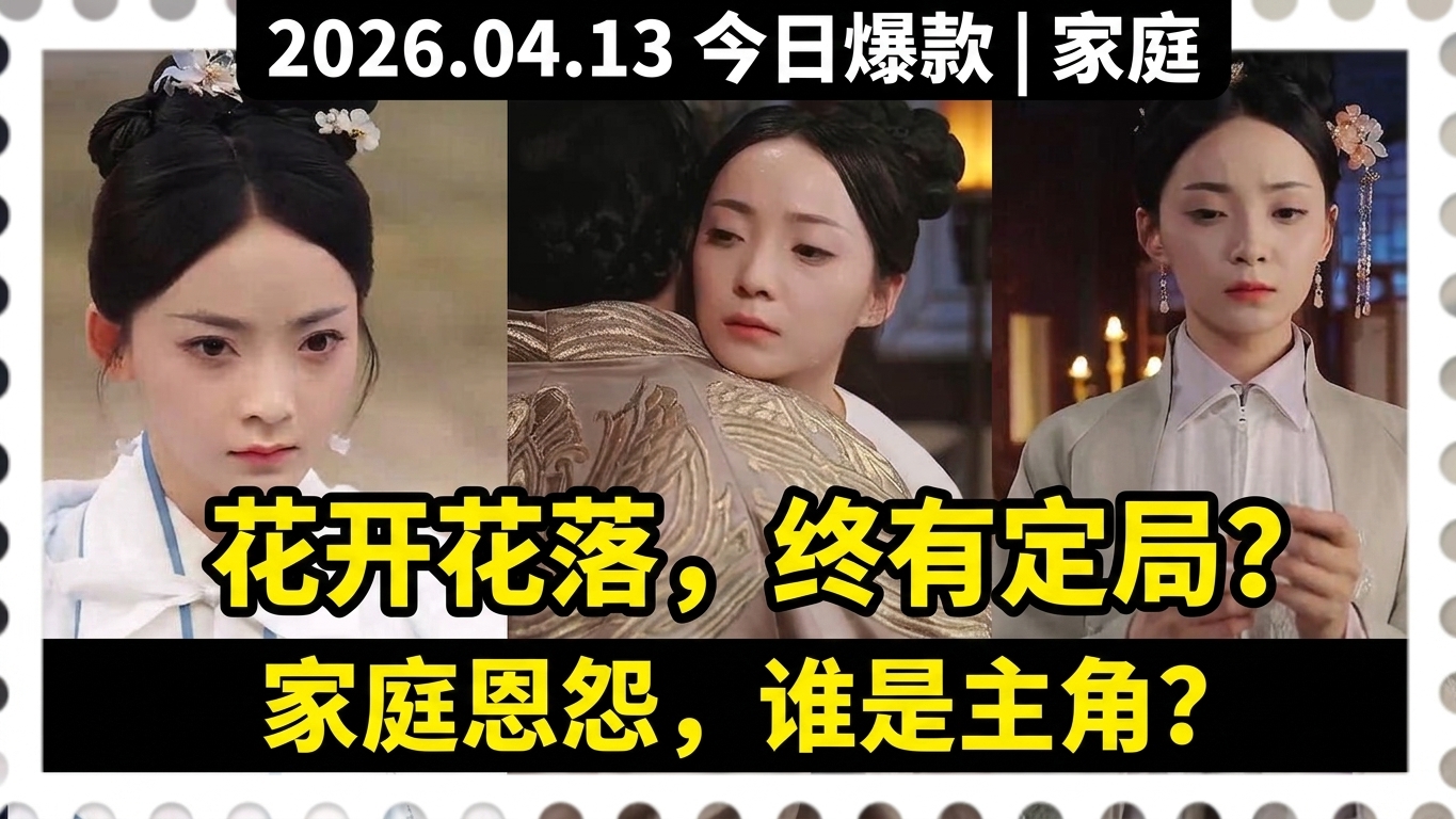 花开花落终有时：感人至深的家庭伦理短剧