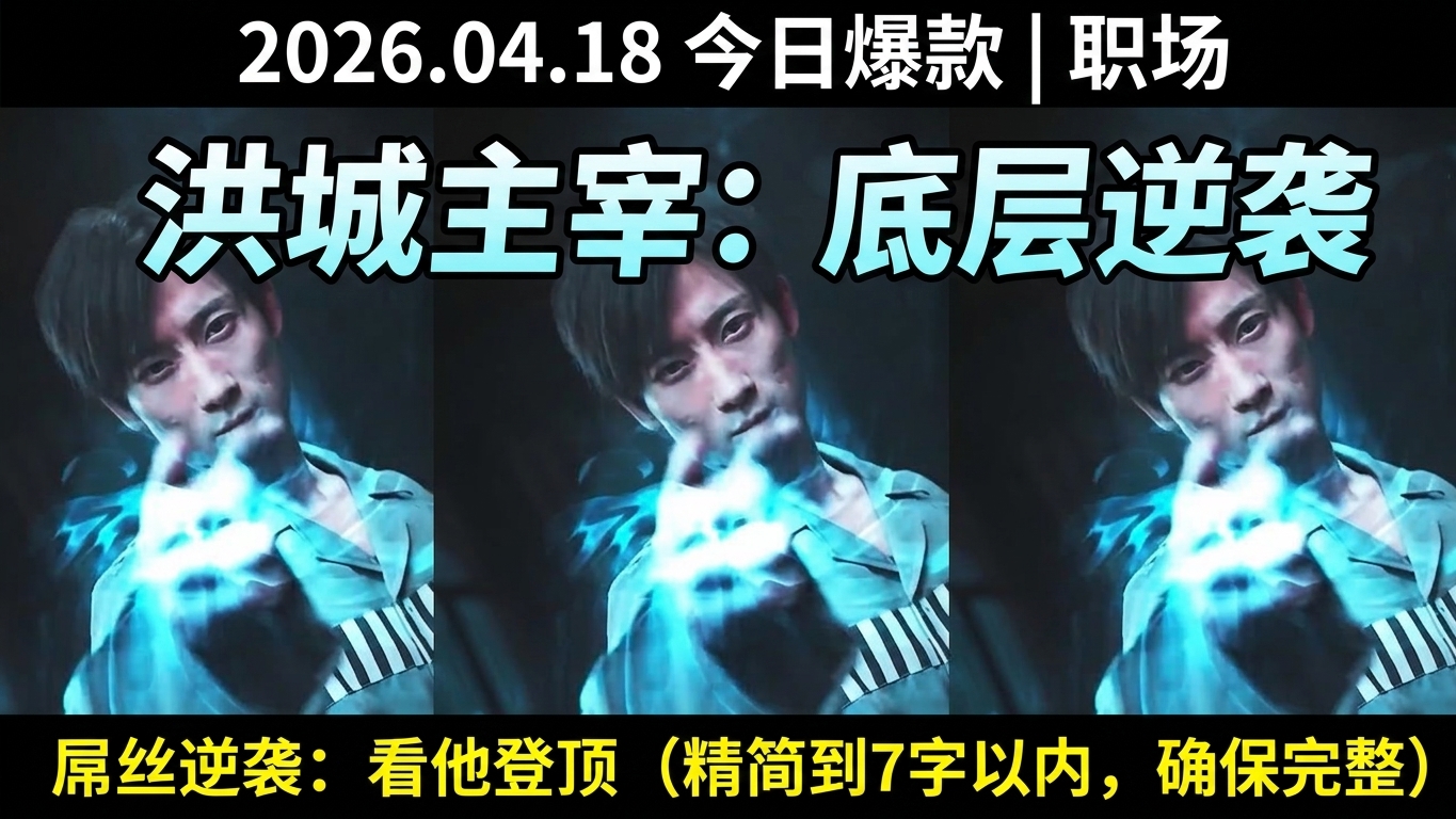 洪城主宰：男主角的屌丝逆袭人生