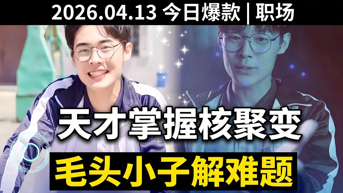 年轻天才如何掌控核聚变