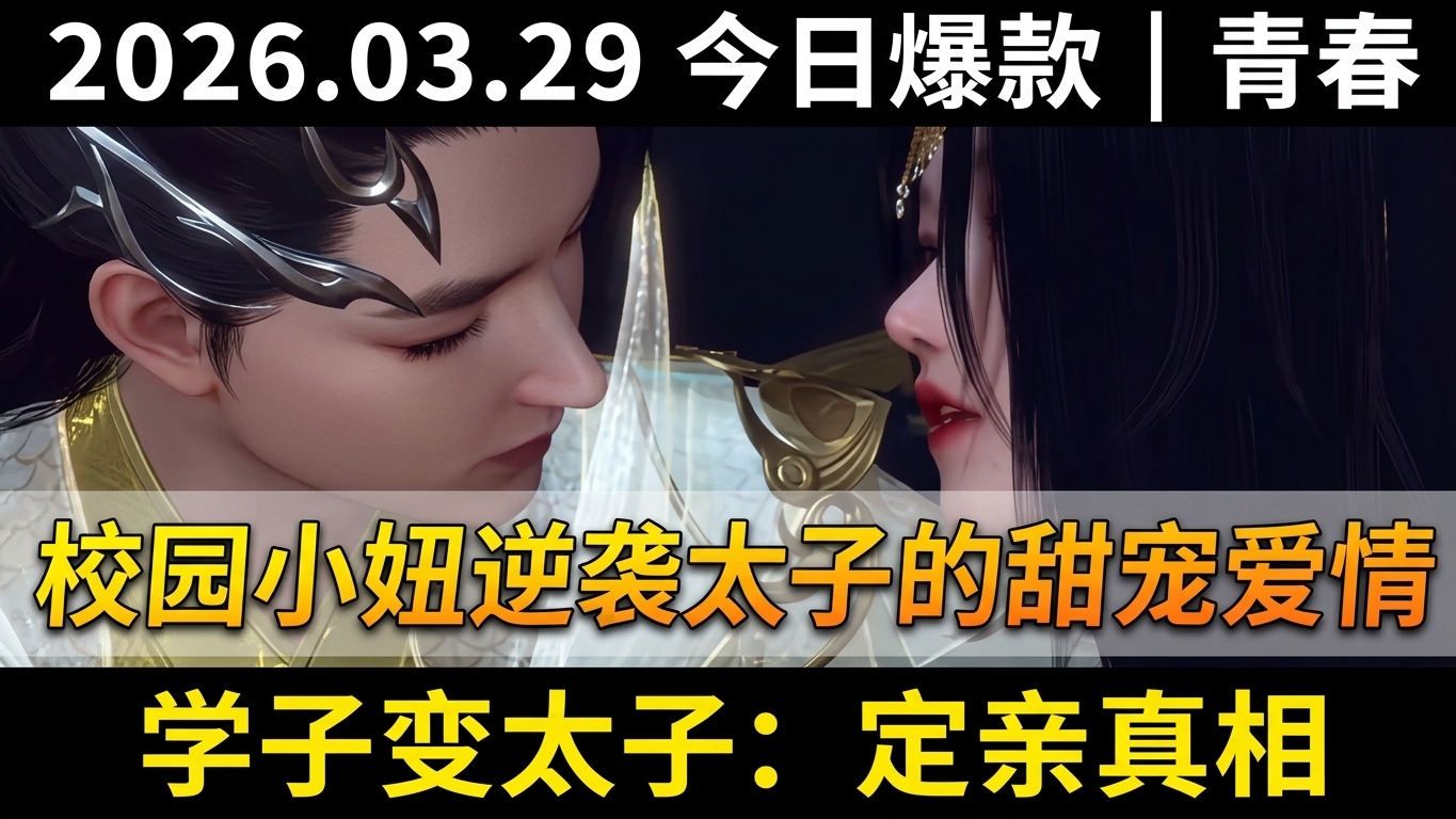 从校园小妞到敌国太子的甜宠爱情故事