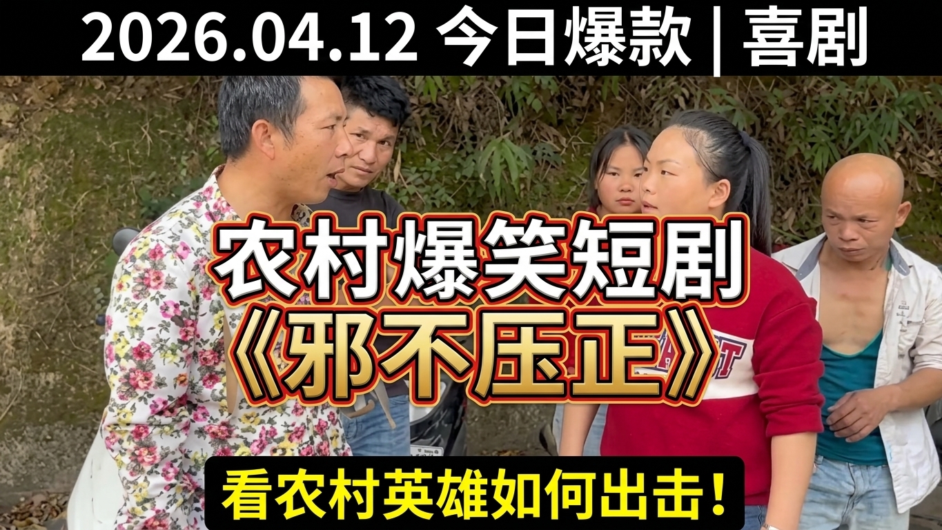 正义与欢乐的农村短剧《邪不压正》