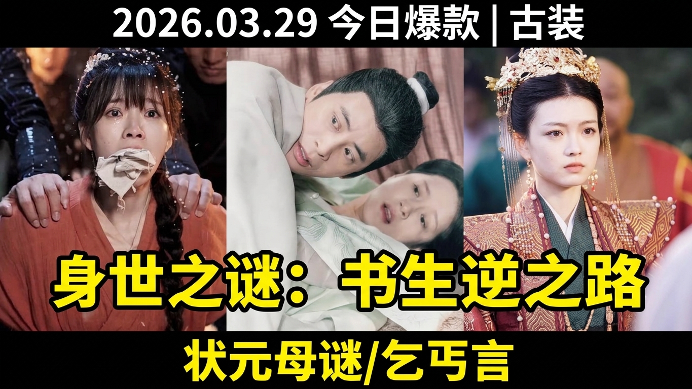 揭开身世之谜：书生的逆袭之路