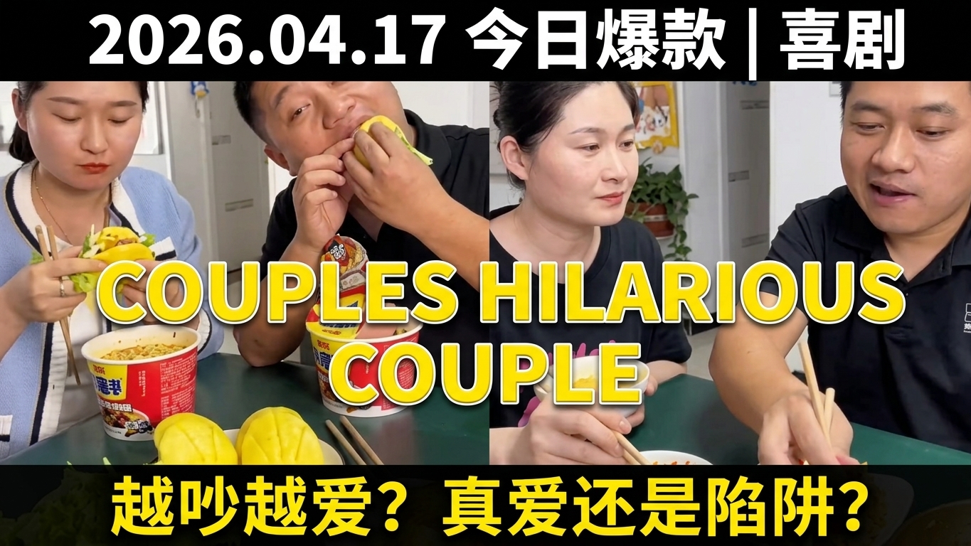 Couple's Hilarious Food Fight