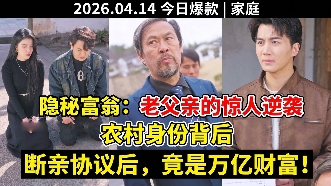 隱秘富翁的逆襲：農村老父親的驚人身份