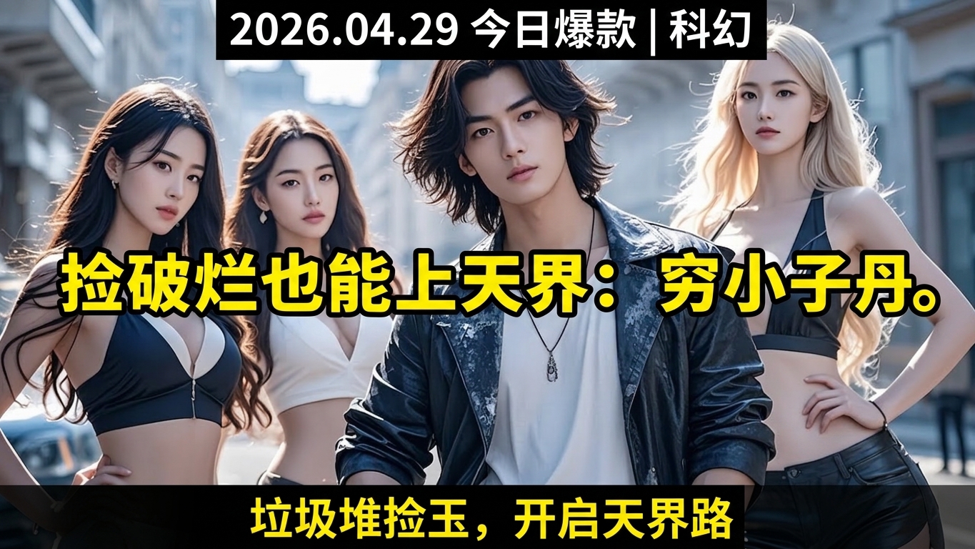 捡破烂也能上天界：穷小子玉石通天，丹药秘籍逆袭，无数美女倒追！