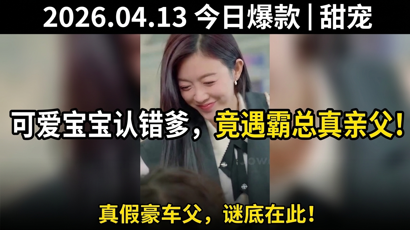 可爱宝宝坐错车，竟遇霸道总裁亲爹！从此母子享尽荣华富贵