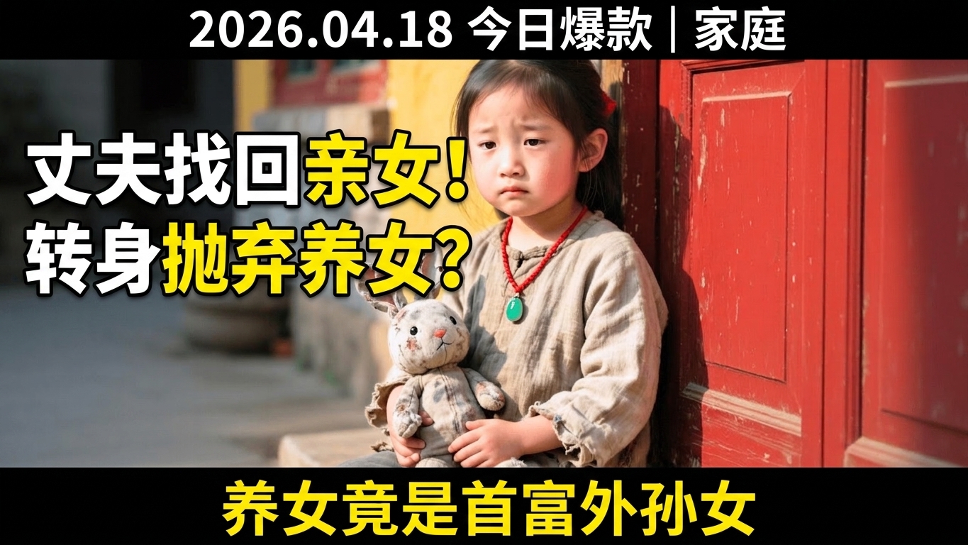 丈夫找回亲生女儿转身抛弃养女！养女竟是首富千金，外公认出玉佩豪掷千金