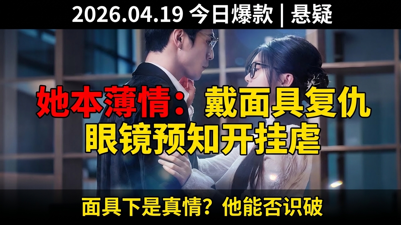她本薄情：戴面具复仇，眼镜预知开挂虐恋大结局