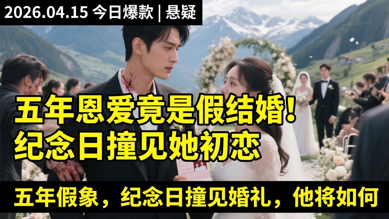 五年恩爱竟是假结婚！纪念日撞见她与初恋安道尔办婚礼，他心碎遭下毒毆打逆袭