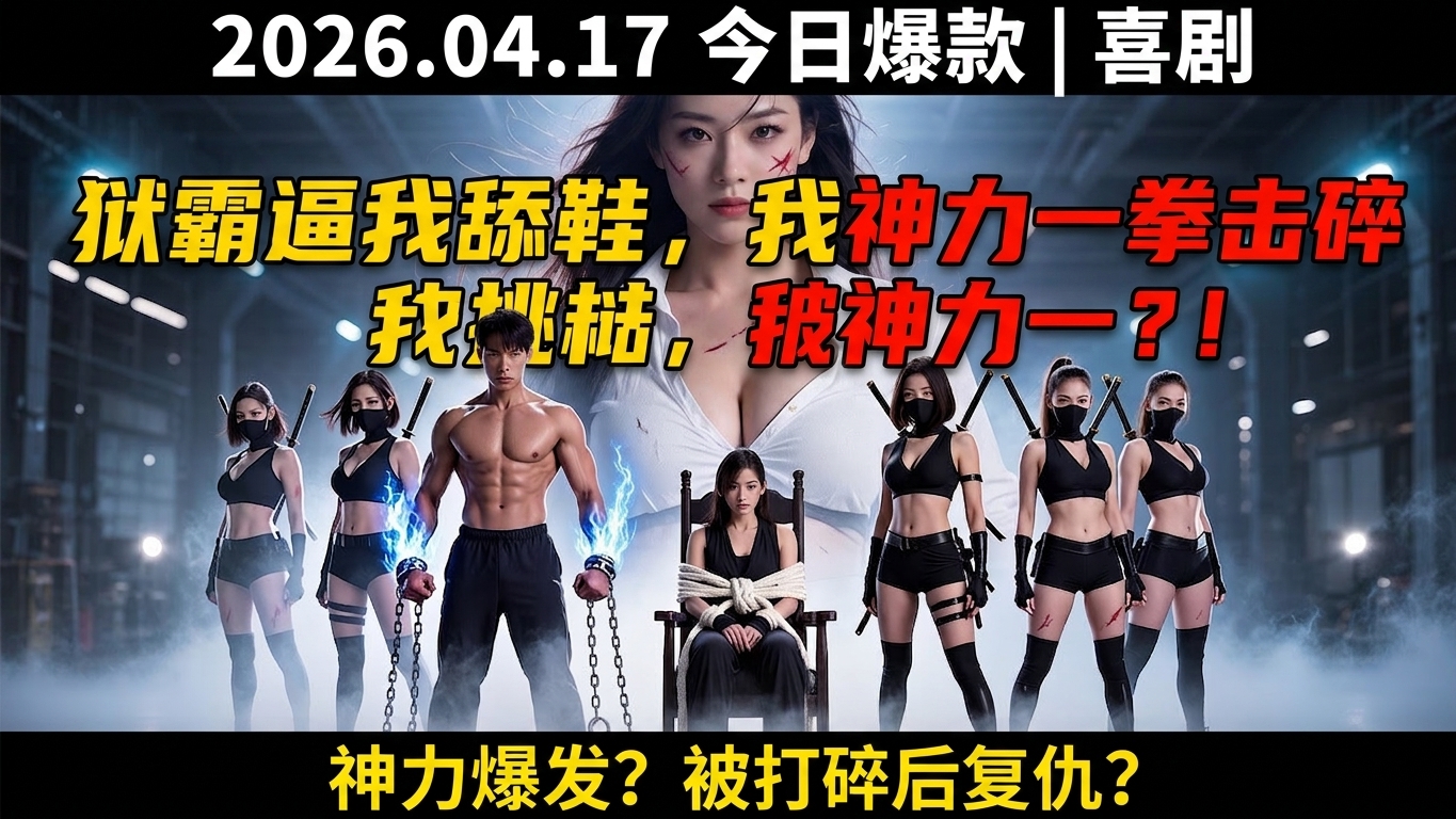女狱霸逼我舔鞋，我天生神力一拳打碎她下巴，出狱血腥复仇！