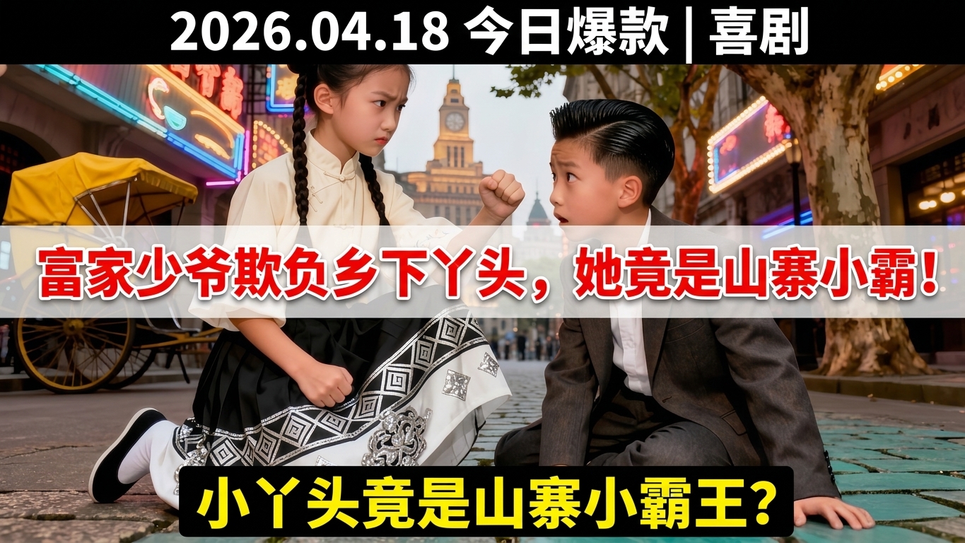 富家少爺欺負鄉下丫頭，她竟是山寨小霸王，一齣手壓制他服服帖帖！