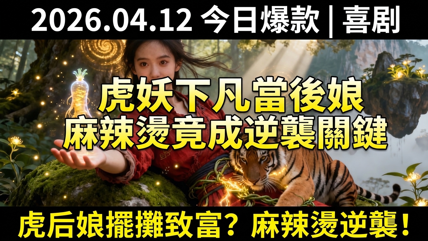 虎妖下凡當後娘，本想糊弄完就跑路，誰知崽越養越親！