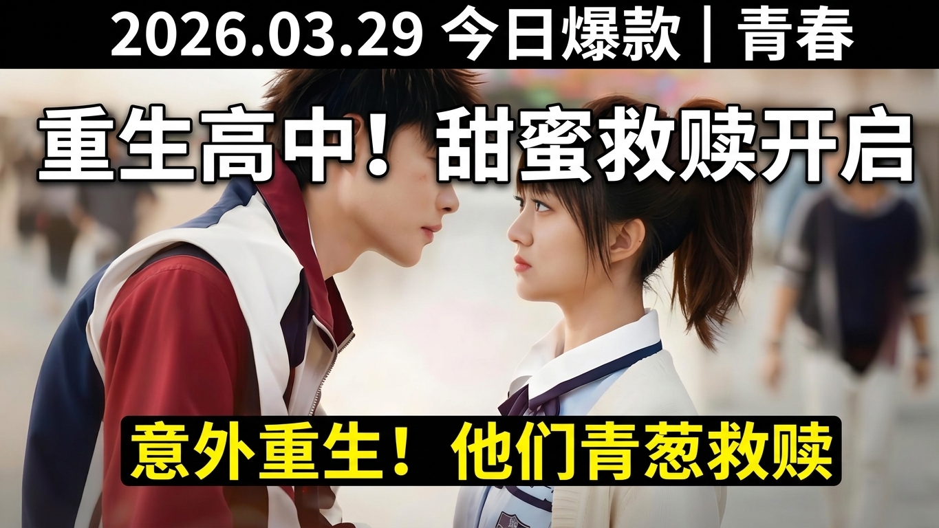 爆炸重生高中！男女主双向救赎开启甜蜜青春恋爱全集