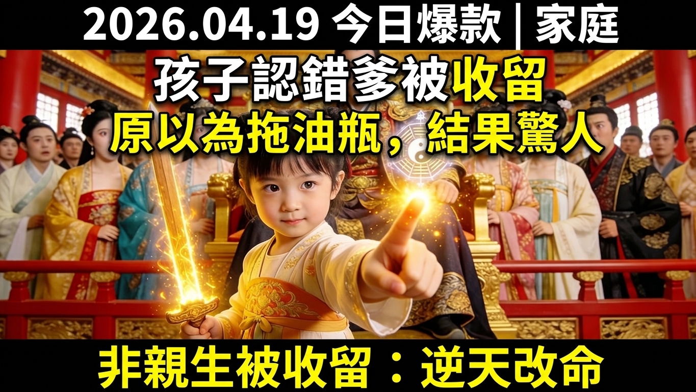 孩子找錯爹被收留，原以為拖油瓶，結果改命讓他翻身