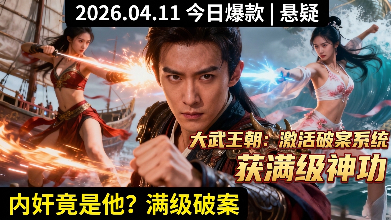 大武王朝：激活破案系统获满级神功，洗清卧底嫌疑揪出血神教内奸！