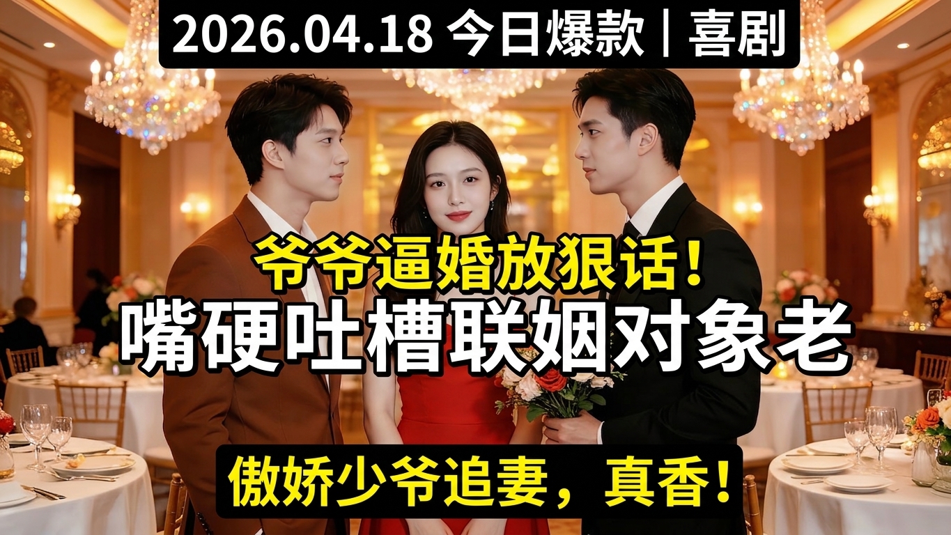 爷爷逼婚放狠话！嘴硬吐槽联姻对象老，首见沦陷当场领证悔断肠