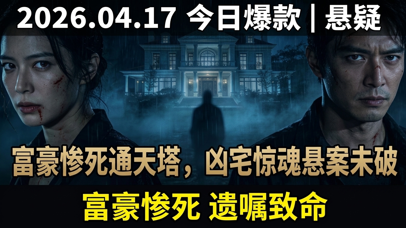 富豪惨死通天塔，凶宅惊魂悬案未破：众人贪图巨额遗产，踏入连环致命死局