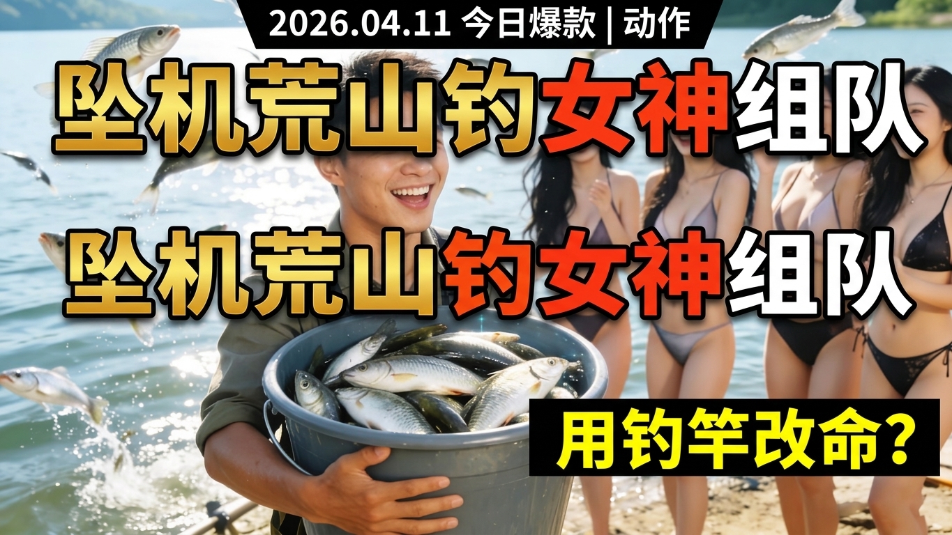 坠机荒山绑钓鱼系统！钓女神闺蜜组队求生，钓叶少绳之以法成深山之王！