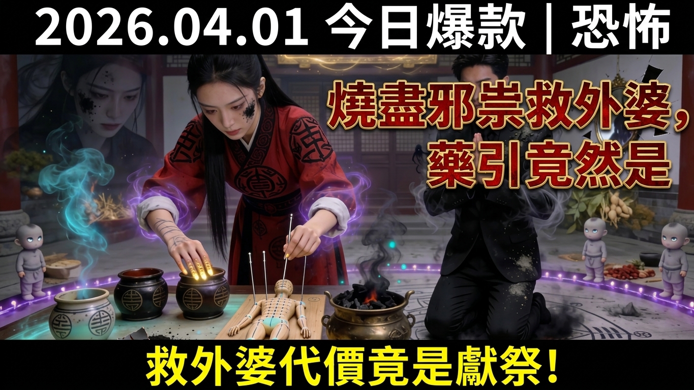 我燒盡邪祟救外婆，最後一味藥引竟然是我自己？！