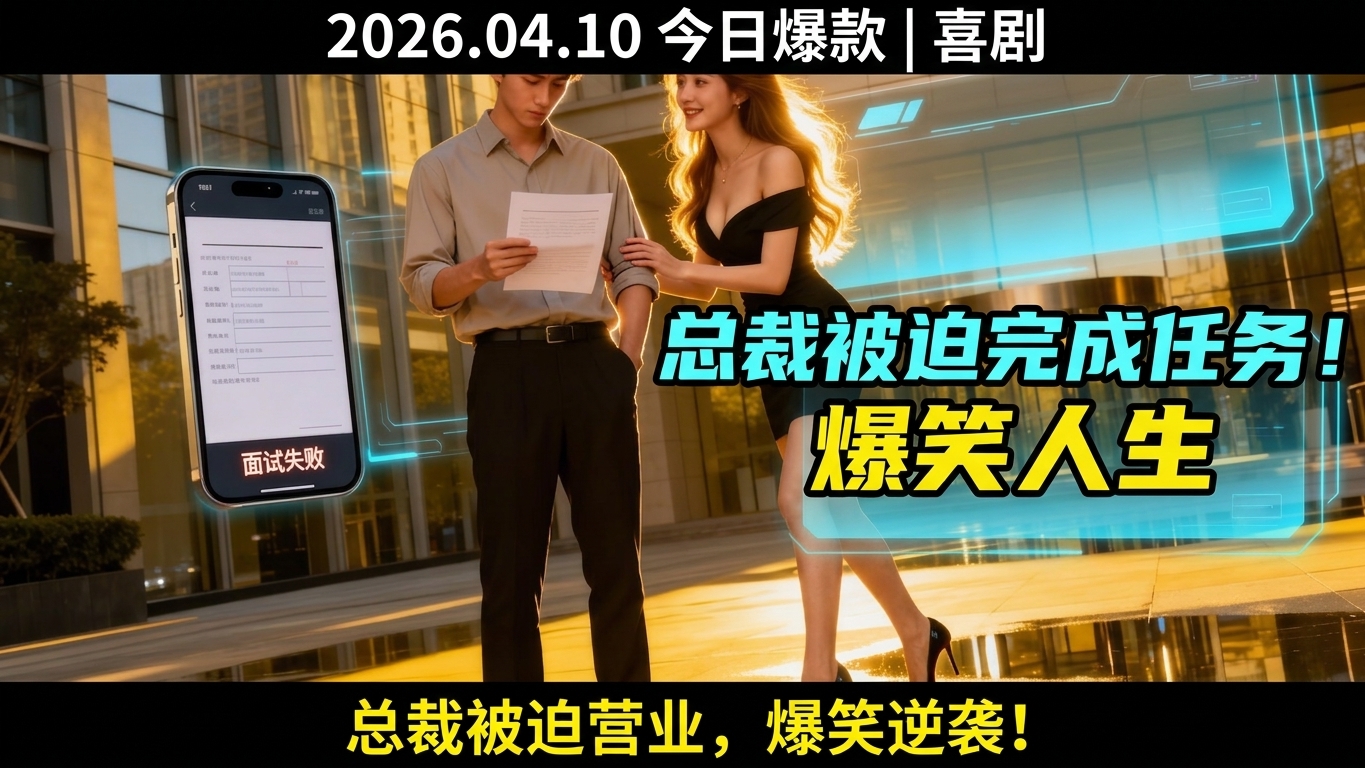 总裁被迫完成任务！爆笑人生系统