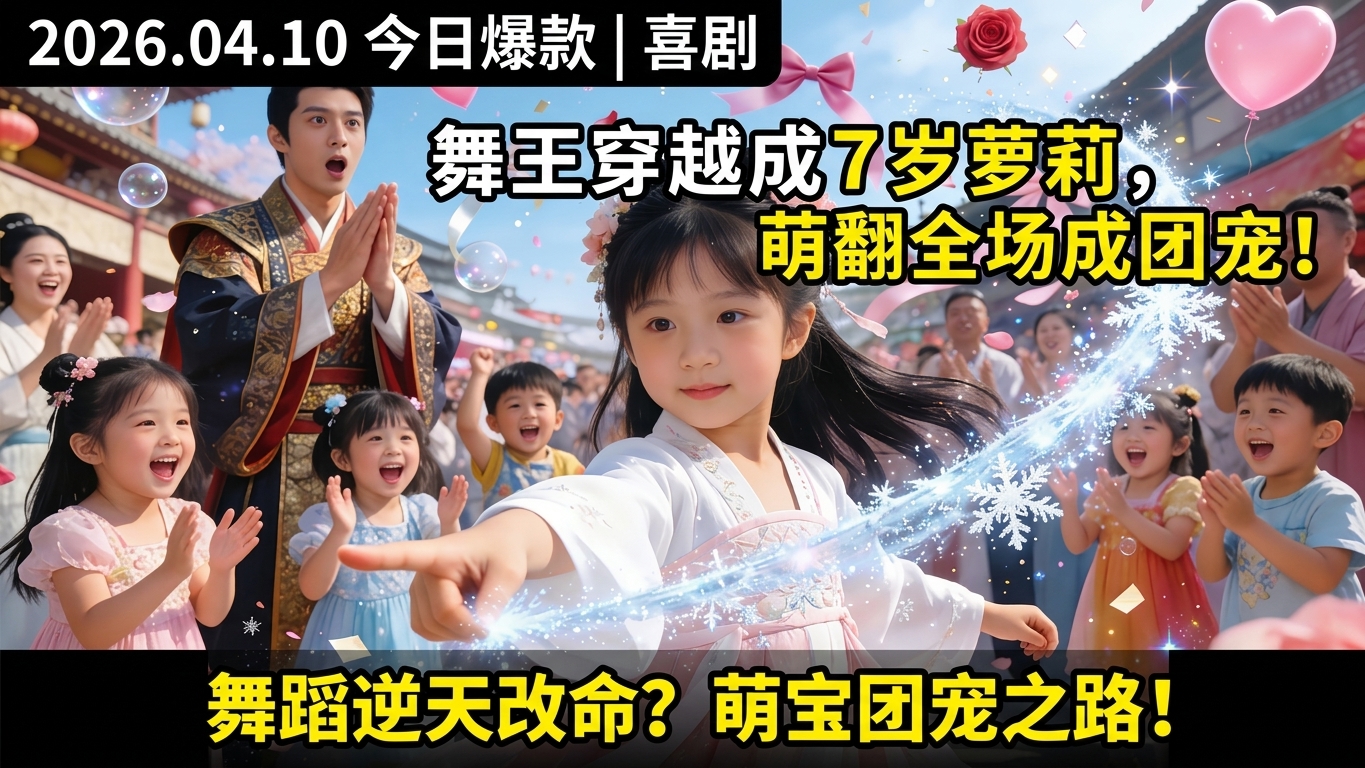 舞王穿越成7岁萝莉，萌翻全场成团宠！