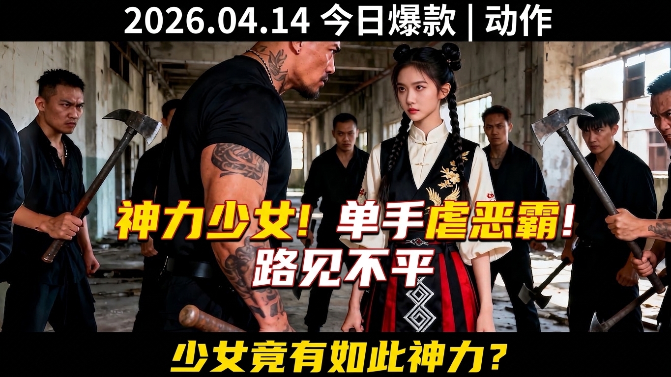 少女单手制服恶霸，路见不平！