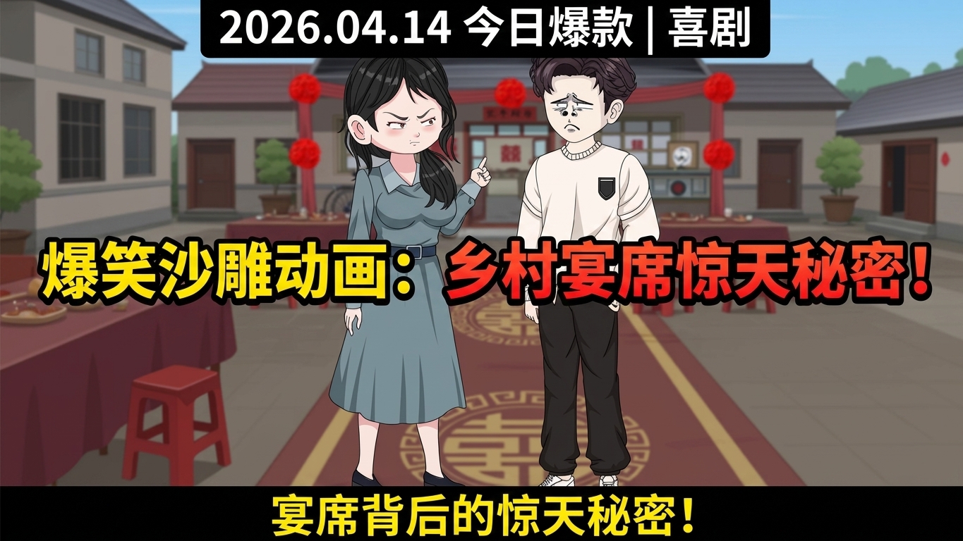 爆笑沙雕动画：乡村宴席惊天秘密！