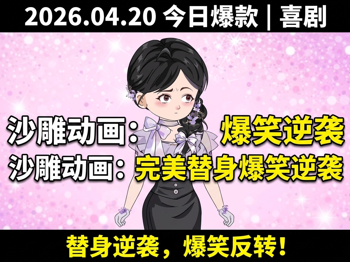 沙雕动画短剧：完美替身的爆笑逆袭
