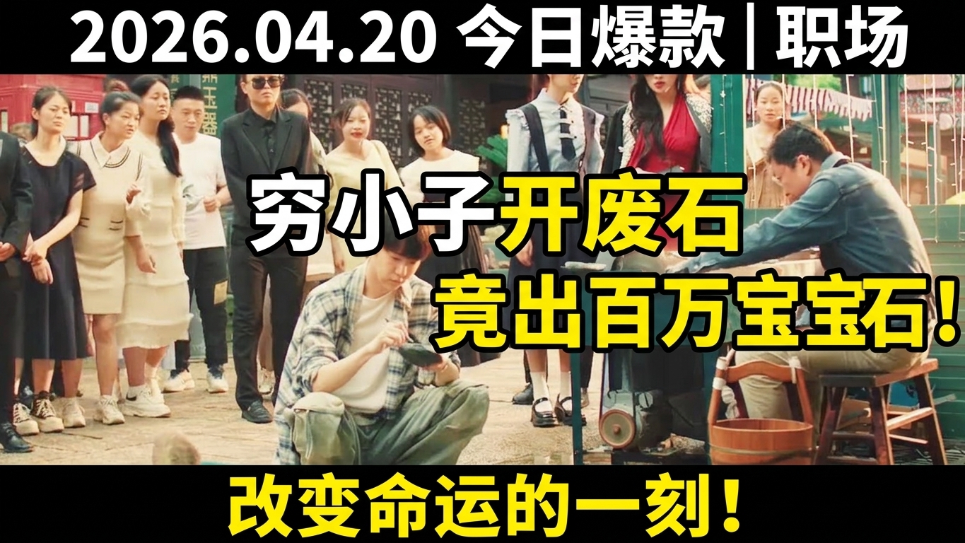 穷小子逆袭！废石开出百万宝石