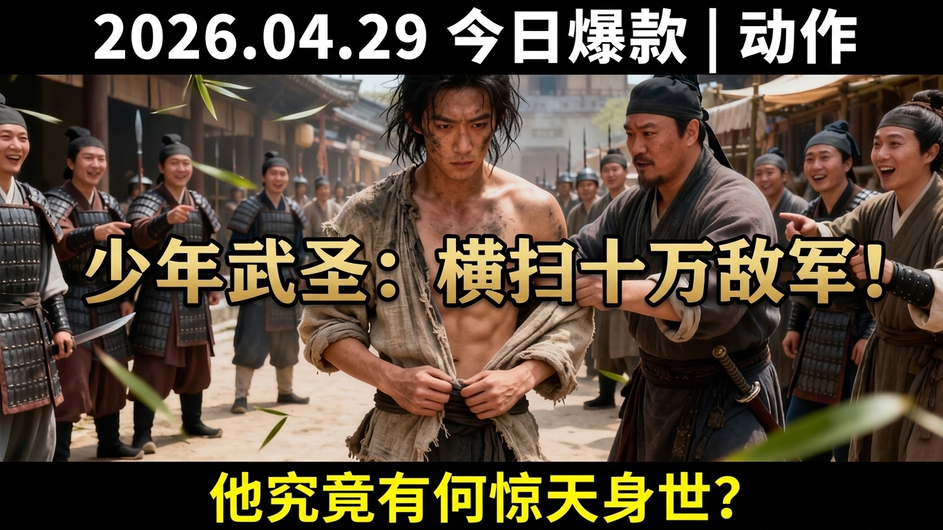少年英雄：武功盖世，横扫十万敌军！