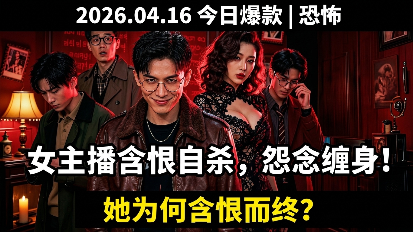 女主播含恨自杀，怨念缠身！网暴者绝望忏悔