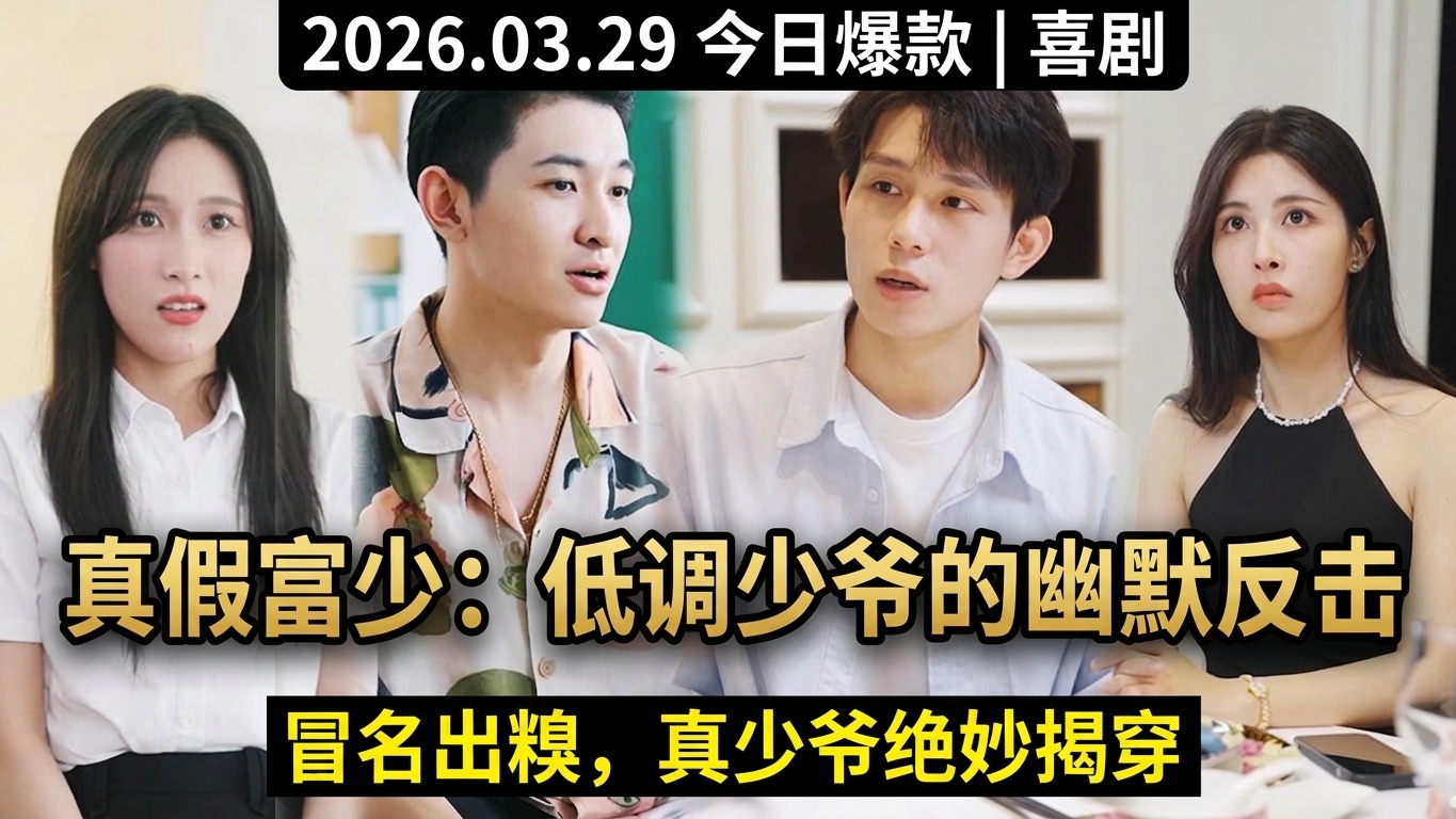 真假富少：低调少爷与冒名者的幽默对决