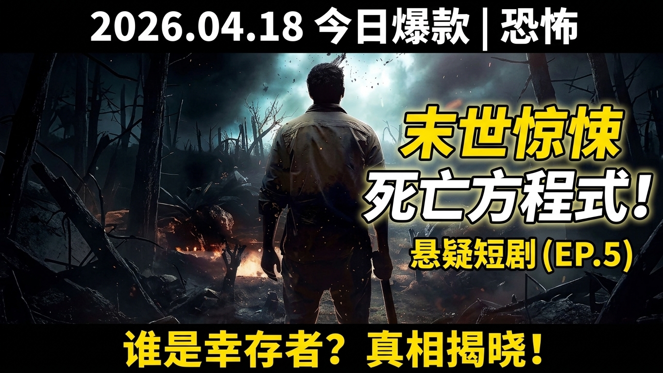 末世惊悚悬疑短剧：死亡方程式！