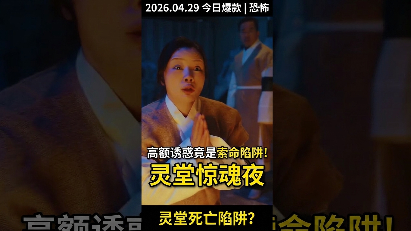高额诱惑竟是索命陷阱！灵堂惊魂夜